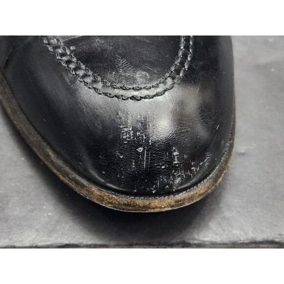 FootJoy Classics Men's Black Leather Tassel Loafer Shoes Size 11D Style 75309 - Picture 11 of 13